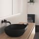 Mueble de baño con encimera de madera Vida Royo detalle 1