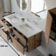 Conjunto de mueble de baño madera maciza palilleria Horizontal Alpes 7 Bruntec croquis 5