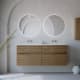 Conjunto de mueble de baño madera maciza palilleria Horizontal Alpes 7 Bruntec principal 0
