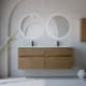 Conjunto de mueble de baño madera maciza palilleria Horizontal Alpes 7 Bruntec principal 0