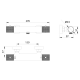 Grifo de ducha Line Imex croquis 9