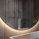 Espejo de baño con luz LED Atria Bruntec detalle 5
