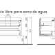 Conjunto mueble de baño Attila Salgar croquis 20