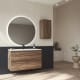 Mueble de baño color madera fondo reducido 37.8 cm Vilma Bruntec principal 3