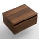 Conjunto mueble de baño con encimera de madera y cajonera Domus Salgar detalle 7