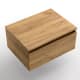 Conjunto mueble de baño con encimera de madera y cajonera Domus Salgar detalle 6
