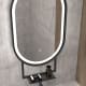 Espejo de baño con luz LED Boracay Eurobath detalle 2
