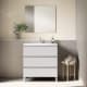 Conjunto mueble de baño fondo reducido 40 cm Nido Viso principal 1