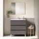 Conjunto mueble de baño fondo reducido 40 cm Nido Viso principal 2