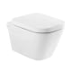 Pack inodoro suspendido + cisterna empotrada + pulsador + bide Look Unisan Sanindusa detalle 1