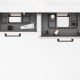 Conjunto mueble de baño con banquillo con lavabo Flat Verso Viso detalle 7