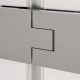 Mampara de ducha Capri 400B Bruntec detalle 6