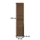 Columna de baño Boston Bruntec croquis 9