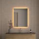 Espejo de baño con luz LED Dune Bruntec principal 3