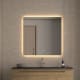 Espejo de baño con luz LED Dune Bruntec principal 2