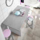 Mesa consola desplegable Tavolo Bruntec detalle 2