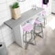 Mesa consola desplegable Tavolo Bruntec detalle 1
