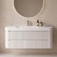 Conjunto de mueble de baño con lavabo Solid Surface Duna Bruntec principal 4