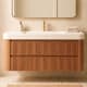 Conjunto de mueble de baño con lavabo Solid Surface Duna Bruntec principal 0