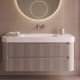 Conjunto de mueble de baño con lavabo Solid Surface Duna Bruntec principal 3