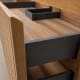 Conjunto de mueble de baño con lavabo Solid Surface Duna Bruntec detalle 8