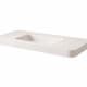 Conjunto de mueble de baño con lavabo Solid Surface Duna Bruntec detalle 7