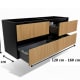 Conjunto mueble de baño Alpes 18 Bruntec croquis 12
