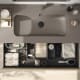 Lavabo encastrado Idea Match Viso detalle 20