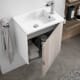 Conjunto mueble de baño fondo reducido 35 cm Petit Campoaras detalle 5