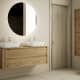 Mueble de baño con encimera de madera maciza Laponia Bruntec principal 1