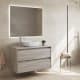 Mueble de baño con encimera de madera Oxford Bruntec principal 4