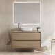 Mueble de baño con encimera de madera Oxford Bruntec principal 3