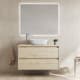 Mueble de baño con encimera de madera Oxford Bruntec principal 1