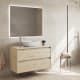 Mueble de baño con encimera de madera Oxford Bruntec principal 0