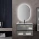 Columna de baño frente cristal mate Koba Sanchís ambiente 1
