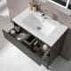 Mueble de baño con encimera Hidrófuga Box Viso Bath detalle 1