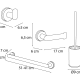 Conjunto de accesorios de baño Bali Mediterránea de baño croquis 5