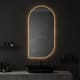 Espejo de baño con luz LED Hvar de Eurobath principal 1