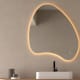 Espejo de baño con luz LED Wave Bruntec principal 1