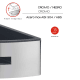 Estante de ducha Poseidon Gedy detalle 2