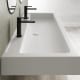 Lavabo encastrado Zafiro Coycama detalle 2