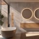 Espejo de baño con luz LED Fun Ledimex ambiente 5