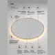 Espejo de baño con luz LED Fun Ledimex detalle 4