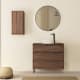 Mueble de baño con encimera de madera Boston Bruntec principal 1