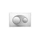 Pack inodoro suspendido Look + cisterna empotrada + pulsador Unisan Sanindusa detalle 3
