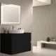 Mueble de baño con encimera piedra compactada negra Ebi Bruntec colores principal 2