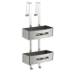 Estante doble colgable para ducha Poseidon Gedy principal 0