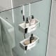 Estante doble colgable para ducha Poseidon Gedy ambiente 3