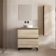 Mueble de baño con encimera de MDF Hidrófuga de madera Granada Visobath principal 1
