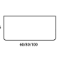 Mueble de baño con encimera de MDF Hidrófuga de madera Granada Visobath croquis 7